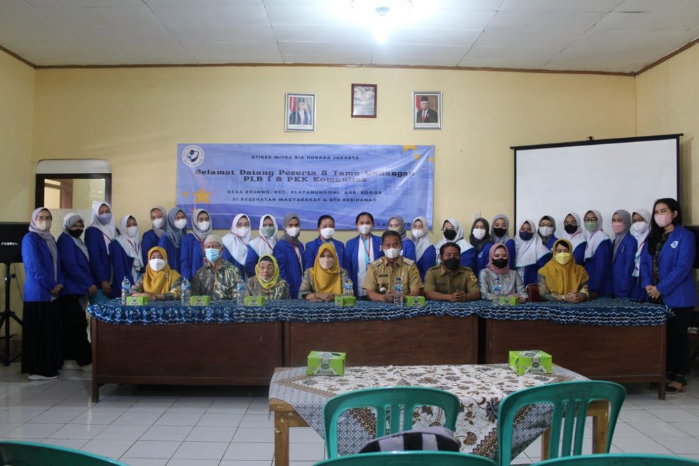 Mahasiswa STIKes Mitra RIA Husada Jakarta Terjun Ke Desa Bojong Kabupaten Bogor