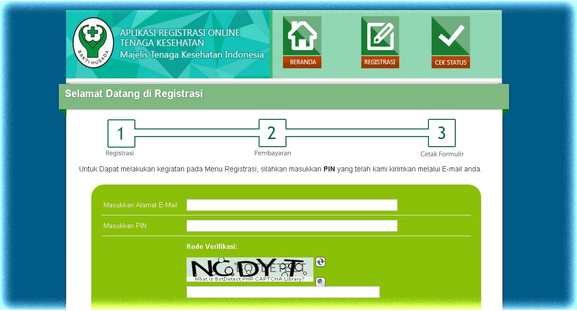 Accomplishment of Online Registration Acknowledgement Letter (STR) for Midwifery Health Workers