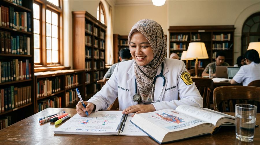 Tips Mempertahankan Motivasi Belajar Mahasiswa Jurusan Medis yang Padat Praktikum